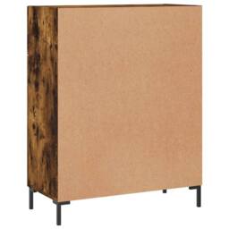 Berkfield Home Sideboard Smoked Oak 69.5x34x90 cm Engineered Wood in Brown - thumbnail 8