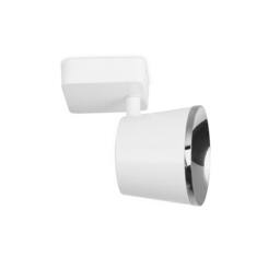 Netlighting Drone Integrated LED Indoor Dome Wall Ceiling Light Chrome White - thumbnail 2