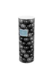 KDMD 48 Pewter Baubles 10cm Grey Christmas Ornament - thumbnail 1