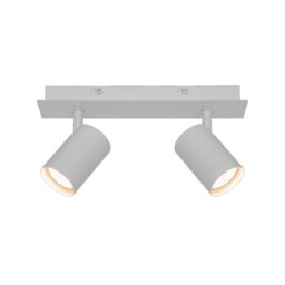 Nordlux Modern Indoor Rail White Metal GU10 Adjustable Head - Mains Powered, IP20 - thumbnail 1