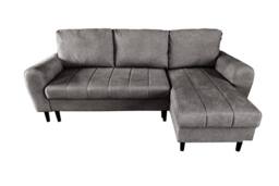 DS Living Sienna 3 Seater Left Hand Facing Storage Sofa Bed in Grey - thumbnail 2