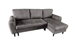 DS Living Sienna 3 Seater Left Hand Facing Storage Sofa Bed in Grey - thumbnail 3