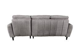 DS Living Sienna 3 Seater Left Hand Facing Storage Sofa Bed in Grey - thumbnail 5