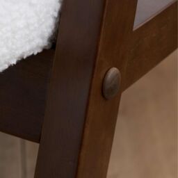 Birlea Ellwood Accent Armchair in White - thumbnail 6