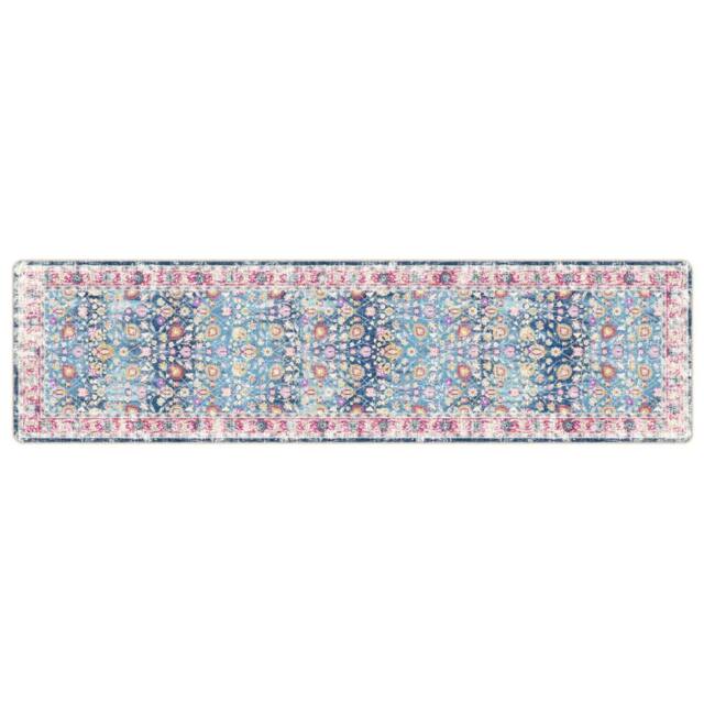 Berkfield Home Rug Washable Multicolour 80x300 cm Anti Slip - Size: 100 cm diameter - image 1