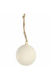 KDMD Personalisable Christmas Ornament 5.5cm 3 Pack in White - thumbnail 2