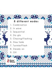 VFM e-Store 7 LED Wood Christmas Candle Bridge, Battery operated-VFM in Natural - thumbnail 2