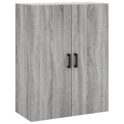 Berkfield Home Wall Mounted Cabinets 2 pcs Grey Sonoma 69.5x34x90 cm - thumbnail 5