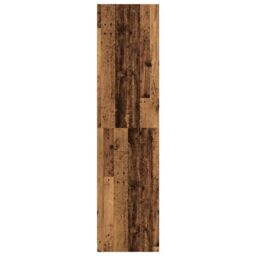 Berkfield Home Wardrobe Old Wood 30x50x200 cm Engineered Wood in Brown - Size: 30 x 50 x 200 cm - thumbnail 5