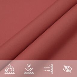 Berkfield Home Sunshade Sail Oxford Fabric Triangular 4x5x6.4 m Terracotta in Brown - thumbnail 8