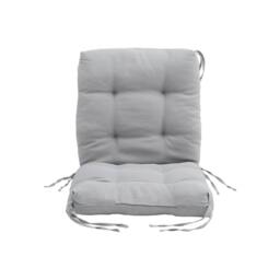 Kelvenix High Back Cushion Pad Garden light grey - Size: 100 cm x 190 cm - thumbnail 1