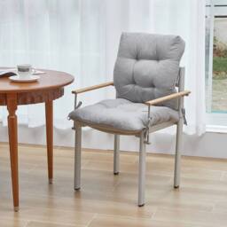 Kelvenix High Back Cushion Pad Garden light grey - Size: 100 cm x 190 cm - thumbnail 5