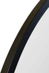 "MirrorOutlet Black Metal Framed Arched Garden Wall Mirror 49"" X 35"" (125CM X 90CM) - Size: 1 Pack" - thumbnail 5