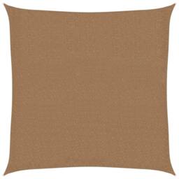 Berkfield Home Sunshade Sail 160 g/m¬≤ Taupe 3x3 m HDPE - thumbnail 2
