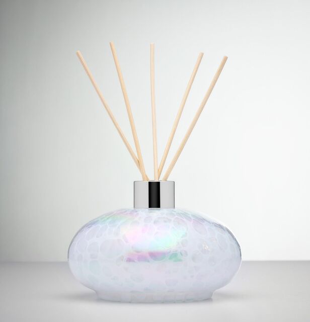 Sienna Glass Reed Diffuser White Oval - image 1