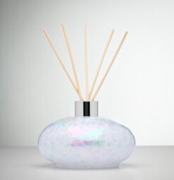 Sienna Glass Reed Diffuser White Oval - thumbnail 1