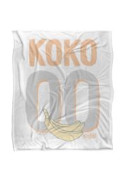 Warner Brothers Seinfeld, 152x127cm The Costanza Silky Touch Super Soft Throw Blanket in White - Size: 152x127 cm - thumbnail 1