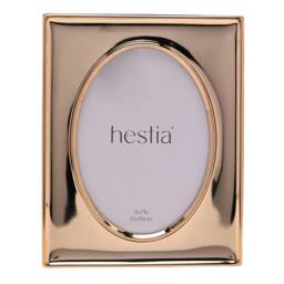 Hestia Gold Tone Steel Photo Frame - thumbnail 2
