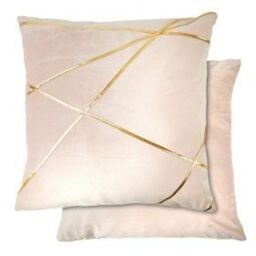 New Edge Blinds Fractal Cushion Cover in Pink - Size: 43 cm x 43 cm - thumbnail 1