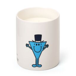 Mr. Men And Little Miss Mr Cool Quoted Peppermint& Eucalptus Scented Candle in Blue - Size: Medium - thumbnail 1