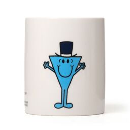 Mr. Men And Little Miss Mr Cool Quoted Peppermint& Eucalptus Scented Candle in Blue - Size: Medium - thumbnail 3