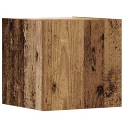 Berkfield Home 5 Piece TV Cabinet Set Wall-mounted Old Wood Engineered Wood in Brown - thumbnail 8