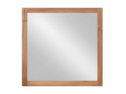 Vente-unique Acacia Wood Wall-Hung Bathroom Unit With Single Basin & Mirror - 90 in Walnut - thumbnail 7
