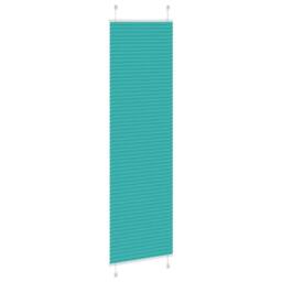 Berkfield Home Pleated Blind Petrol Green 55x200 cm Fabric Width 54.4 cm Polyester - thumbnail 4