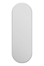 "MirrorOutlet Frameless Pond Wall Mirror 71"" X 26"" (180x65CM) in Silver - Size: 1 Pack" - thumbnail 3