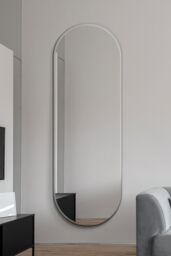 "MirrorOutlet Frameless Pond Wall Mirror 71"" X 26"" (180x65CM) in Silver - Size: 1 Pack" - thumbnail 2