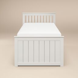 Flair Montana Captains Bed with Drawers in White - Size: Single - thumbnail 6
