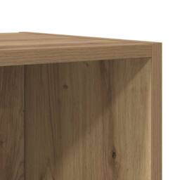 Berkfield Home Wall TV Cabinet 2 pcs Artisan oak 37 x 37 x 72 cm in Brown - thumbnail 6