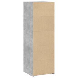 Berkfield Home Highboard Concrete Grey 40x41x124 cm Engineered Wood - Size: 40 x 41 x 124 cm - thumbnail 6