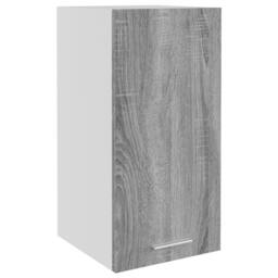 Berkfield Home Hanging Cabinet Grey Sonoma 29.5x31x60 cm Engineered Wood - thumbnail 3