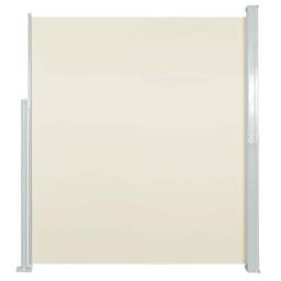 Berkfield Home Patio Retractable Side Awning 140x500 cm Cream in Beige - thumbnail 3