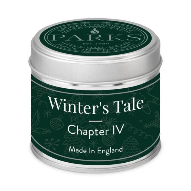 Parks Candles PARKS WINTERS TALE 165G TIN CHAPTER IV MIDNIGHT MASS BELLS in Dark Green - Size: 150g