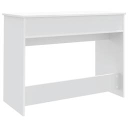Berkfield Home Modern Dressing Table with Mirror White 100x45x76 cm - Size: 100 x 45 x 76 cm - thumbnail 7