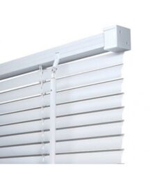 New Edge Blinds 152cm Drop, 25mm Slat PVC Venetian Blind White - Size: 180 cm - thumbnail 3