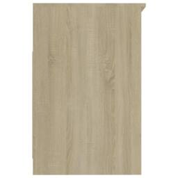 Berkfield Home Drawer Cabinet Sonoma Oak 40x50x76 cm Engineered Wood in Light Oak - Size: 40 x 50 x 76 cm - thumbnail 5