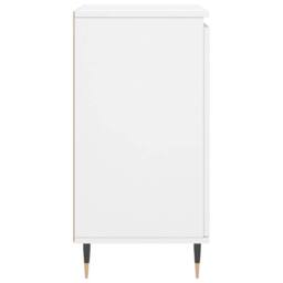 Berkfield Home Sideboard White 60x35x70 cm Engineered Wood - Size: 60 x 35 x 70 cm - thumbnail 7
