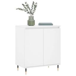 Berkfield Home Sideboard White 60x35x70 cm Engineered Wood - Size: 60 x 35 x 70 cm - thumbnail 1