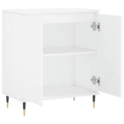 Berkfield Home Sideboard White 60x35x70 cm Engineered Wood - Size: 60 x 35 x 70 cm - thumbnail 6