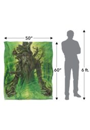 Lord of the Rings The Blanket, 152x127 cm Treebeard Painting Silky Touch Super Soft Throw Blanket in White - thumbnail 5