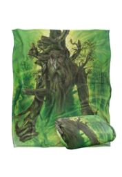 Lord of the Rings The Blanket, 152x127 cm Treebeard Painting Silky Touch Super Soft Throw Blanket in White - thumbnail 2