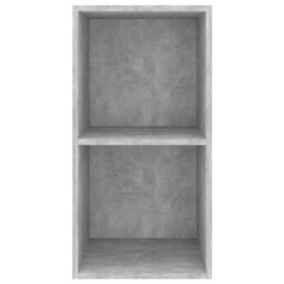 Berkfield Home Practical Wall-mounted TV Cabinet Concrete Grey 37x37x72 cm Engin - Size: 37 x 37 x 72 cm - thumbnail 4