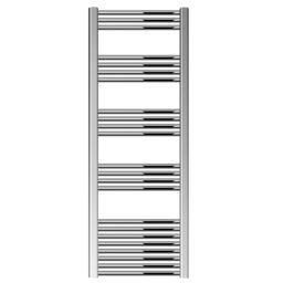 Balterley Straight Heated Towel Rail Radiator, 431W, 500 x 1500mm, Chrome in Silver - thumbnail 1