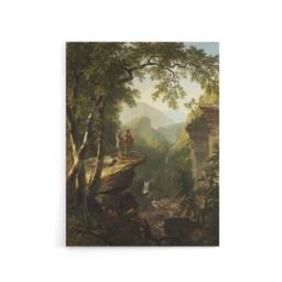 "Artery8 Asher Brown Durand Kindred Spirits Canvas Wall Art Print - Size: W18"" x H24""" - thumbnail 1