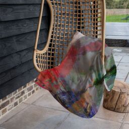 Benjamin Tate Design London Thames Blanket in Natural - Size: 120 cm x 150 cm - thumbnail 4