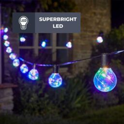 Marco Paul 14.5m Multicoloured Firefly Bulb Mains Powered String Lights - thumbnail 6
