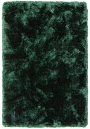 The Rug Shop UK Handmade Plain Shaggy Sparkle Luxurious Anti-Shed Area Rug in Green - Size: 140 cm x 200 cm - thumbnail 5